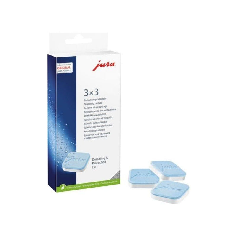 JURA Descaling Tablets 3 x 3 Pack - Miller & Bean Coffee Company