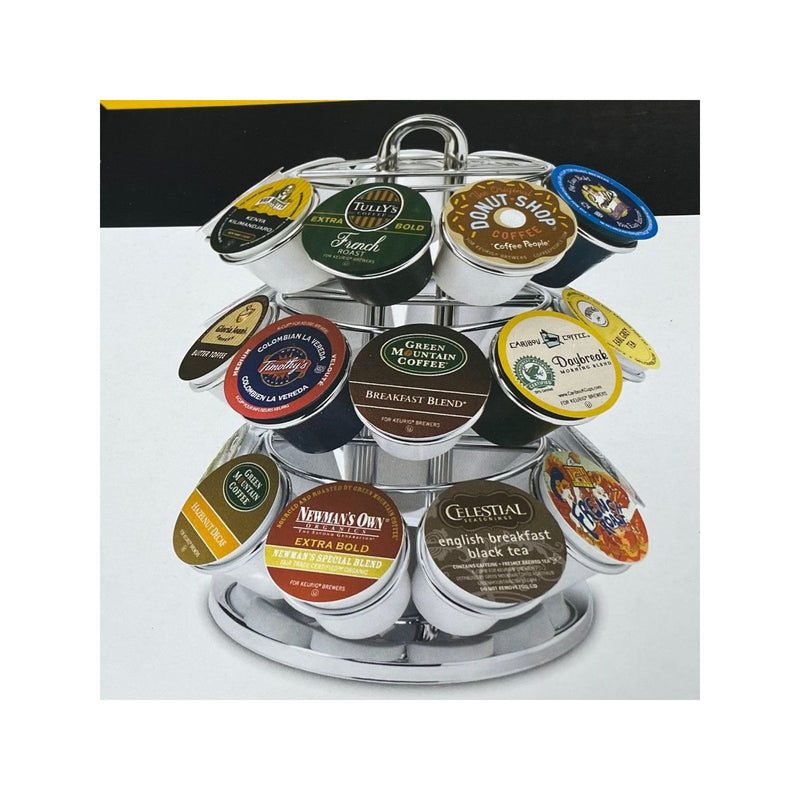 K - Cup Display Carousel - Holds 27 K - Cups - Miller & Bean Coffee Company