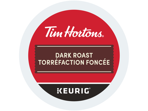 K-Cup - Tim Hortons - Coffee - Dark Roast - Box 24 - MB Grocery