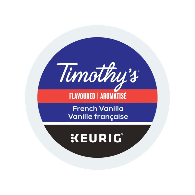 K - Cup - Timothy's - Coffee - Flavoured - French Vanilla - Miller & Bean Coffee Company