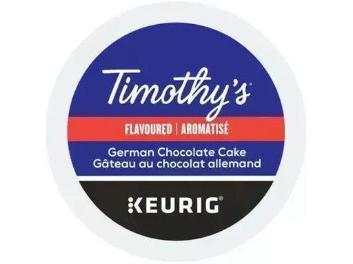 K-Cup - Timothy's - Coffee - Flavoured - German Chocolate Cake - Box 24 - MB Grocery