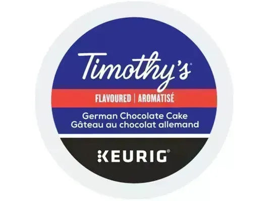 K-Cup - Timothy's - Coffee - Flavoured - German Chocolate Cake - Box 24 - MB Grocery