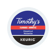 K - Cup - Timothy's - Coffee - Flavoured - Hazelnut - Miller & Bean Coffee Company