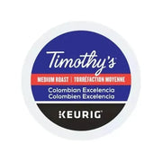 K - Cup - Timothy's - Coffee - Medium - Colombian Excelencia - Miller & Bean Coffee Company
