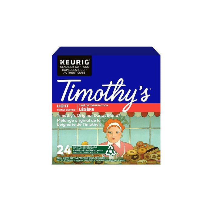 K - Cup - Timothy's - Coffee - Mild - Donut Blend - Miller & Bean Coffee Company