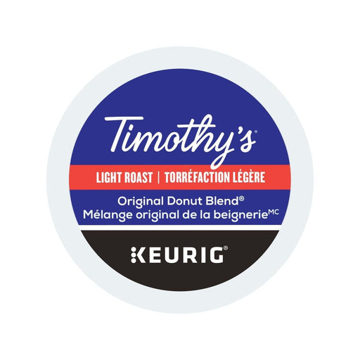K - Cup - Timothy's - Coffee - Mild - Donut Blend - Miller & Bean Coffee Company