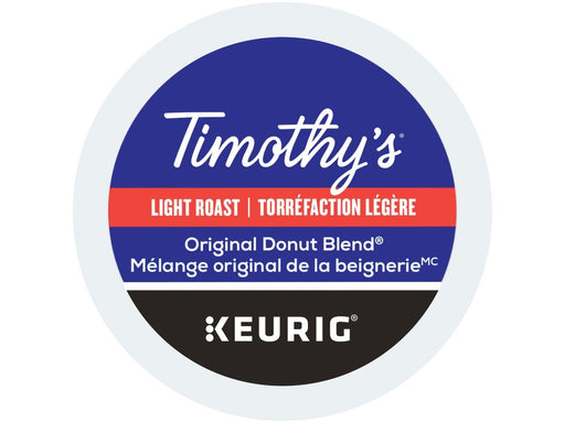 K-Cup - Timothy's - Coffee - Mild - Donut Blend - Box 24 - MB Grocery