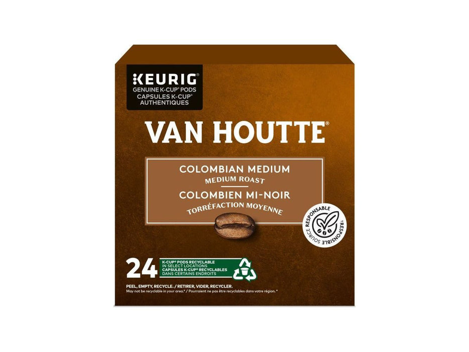 K-Cup - Van Houtte - Coffee - Medium - Colombian - Box 24 - MB Grocery