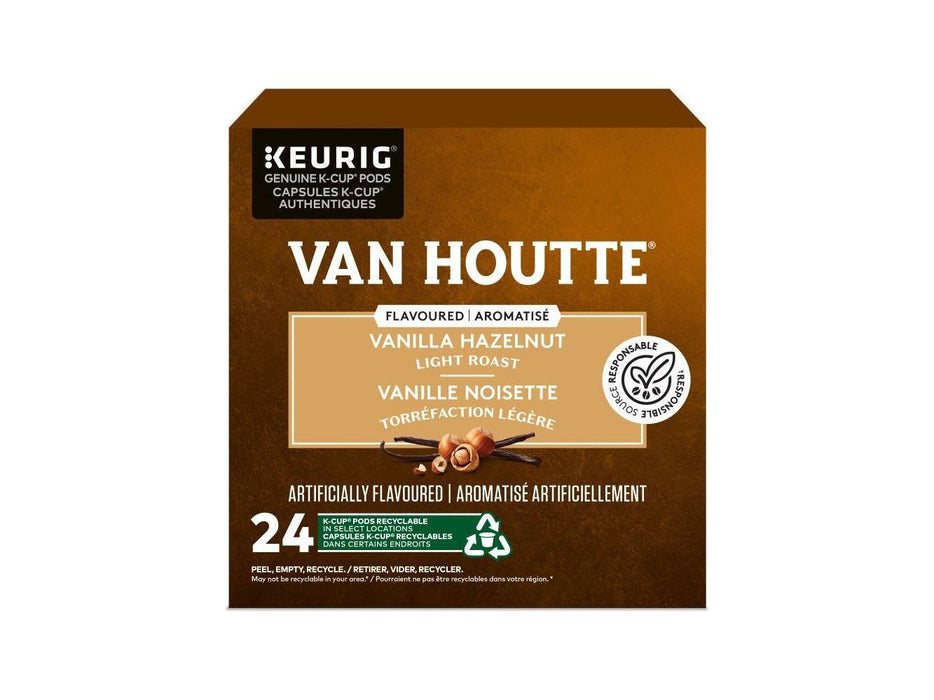 K-Cup - Van Houtte - Flavoured Coffee - Vanilla Hazelnut - Box 24 - MB Grocery