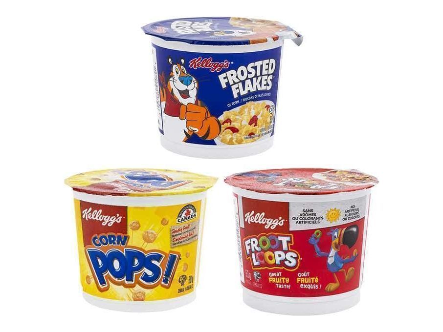 Kellogg's Cereal in a Cup Variety Pack 12 Packs — Miller & Bean