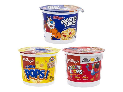 Kellogg’s Cereal in a Cup Variety Pack - 12 Packs - MB Grocery