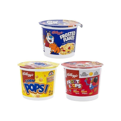 Kellogg's Cereal in a Cup Variety Pack - 12 Packs - Miller & Bean Coffee Company