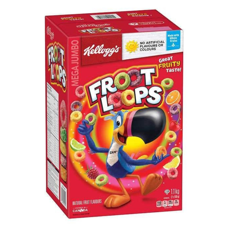 Kellogg’s Froot Loops Cereal 1.1 kg - Miller & Bean Coffee Company
