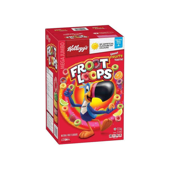 Kellogg’s Froot Loops Cereal 1.1 kg - Miller & Bean Coffee Company