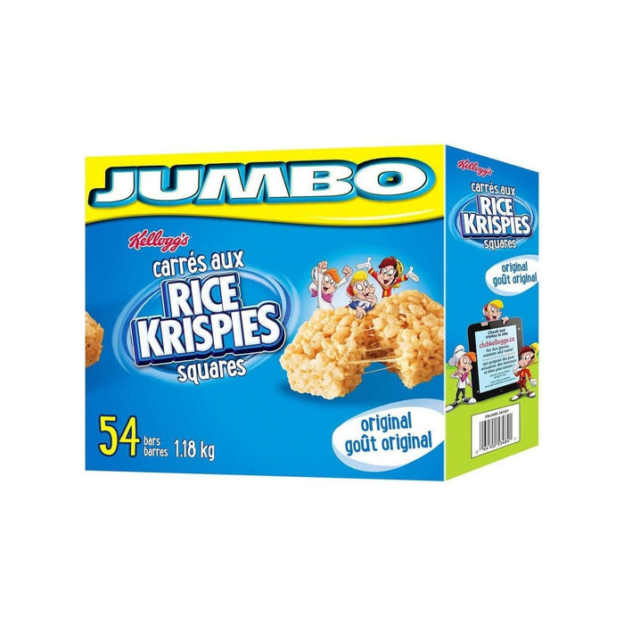 Kellogg's Rice Krispies Squares Bars - 54 x 22g - Miller & Bean Coffee Company