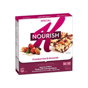 Kellogg's Special K Nourish Bar - Cranberries & Almonds - 5 bars - Miller & Bean Coffee Company