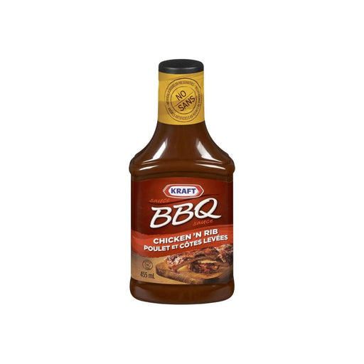 Kraft Chicken Rib BBQ Sauce 455ml - Miller & Bean Coffee Company