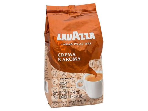 Lavazza Crema E Aroma Roasted Coffee Beans 1 kg - MB Grocery