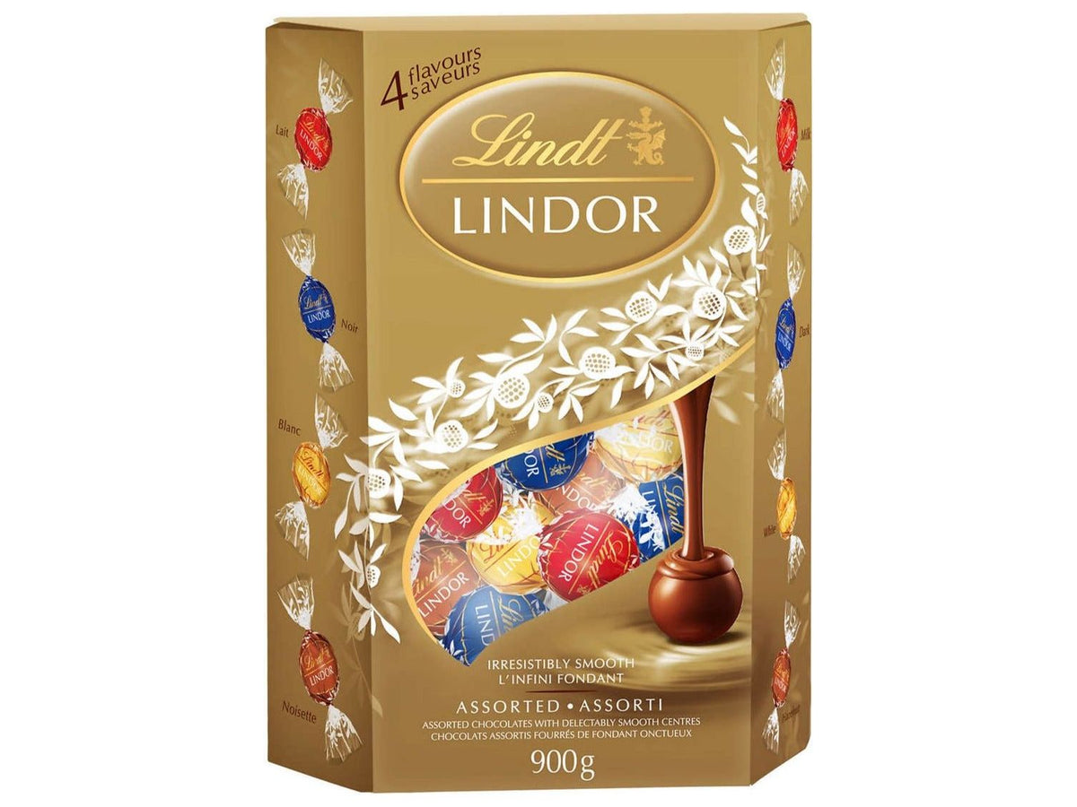 Lindt Lindor Assorted Chocolates 900g - Large Box of 72 — Miller