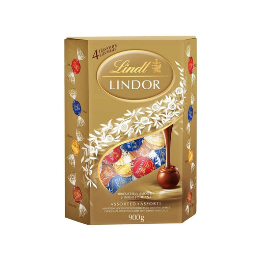 Lindt Lindor Assorted Chocolates 900g - Large Box of 72 - MB Grocery