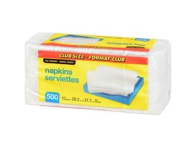 Luncheon Napkins - 500 Square - 1 Ply - MB Grocery