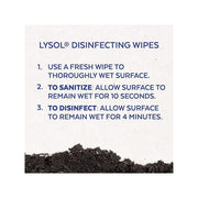Lysol Advanced Disinfecting Biodegradable Wipes - 1 Flat Pack of 84 - Miller & Bean Coffee Company