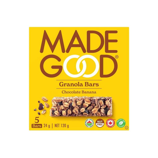 Made Good Organic Chocolate Banana Granola Bars - 5 x 24g - Miller & Bean Coffee Company