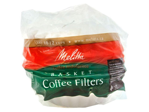 Melitta Basket Coffee Filters - 10-12 Cups - 200 Filters - MB Grocery