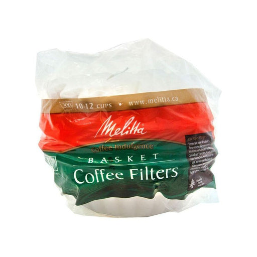 Melitta Basket Coffee Filters - 10 - 12 Cups - 200 Filters - Miller & Bean Coffee Company