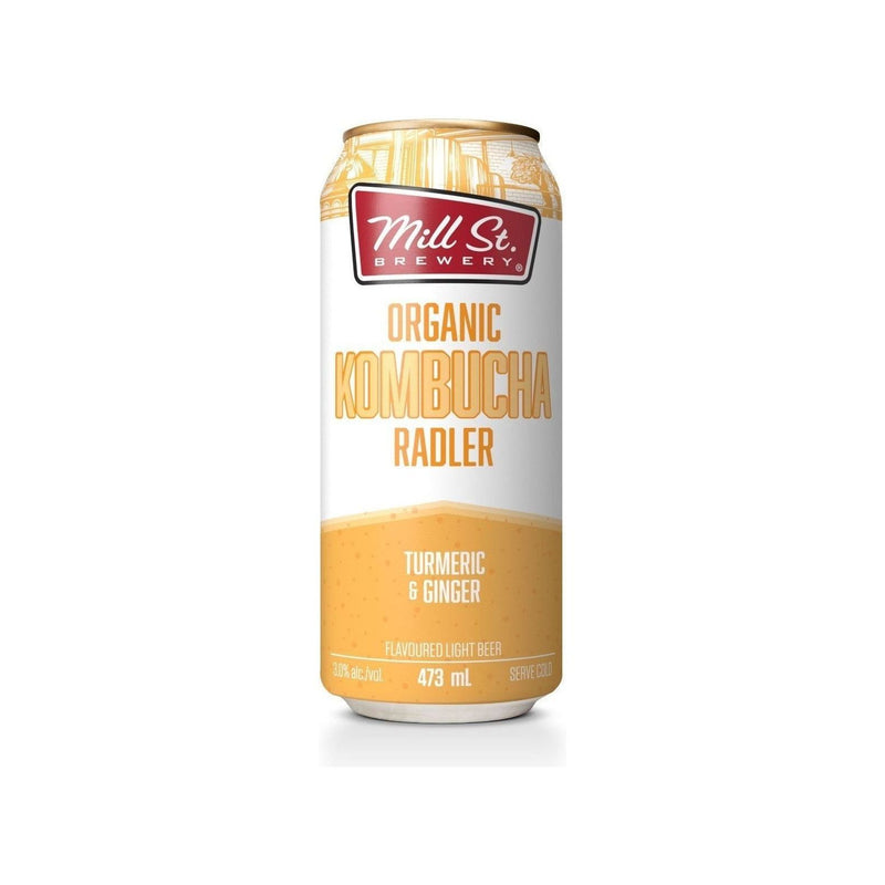 Mill St Kombucha Radler Turmeric Ginger - 6 x 473ml Can - Miller & Bean Coffee Company