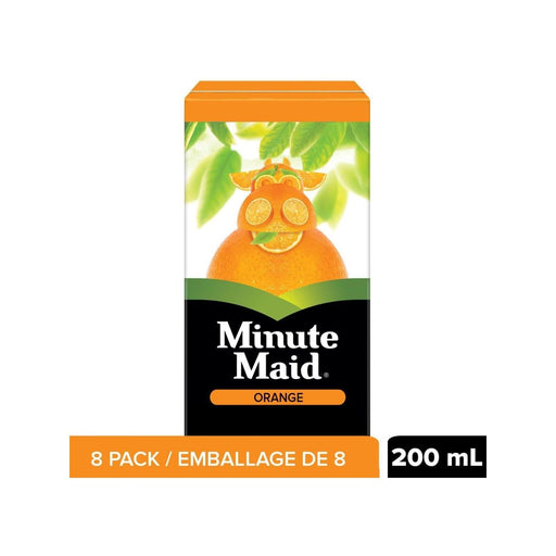 Minute Maid 100% Orange Juice From Concentrate - 8 x 200ml - Miller & Bean Coffee Company