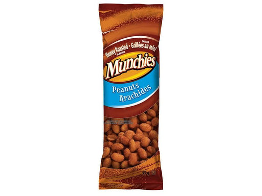 Munchies - Peanuts - Honey Roasted - Box of 12 Packs - MB Grocery