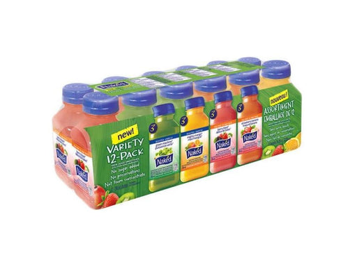 Naked Juice Smoothie Variety Pack - 12 x 296mL - MB Grocery