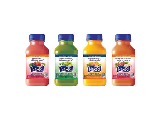 Naked Juice Smoothie Variety Pack - 12 x 296mL - MB Grocery
