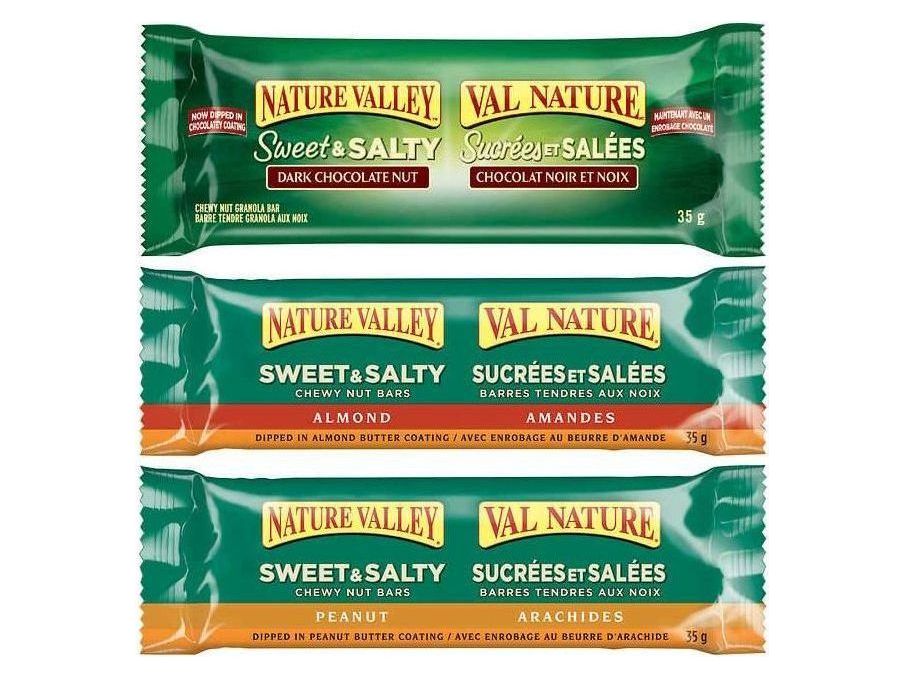 Nature Valley Bars - Sweet & Salty Granola - Variety Pack - 36 x 35g - MB Grocery