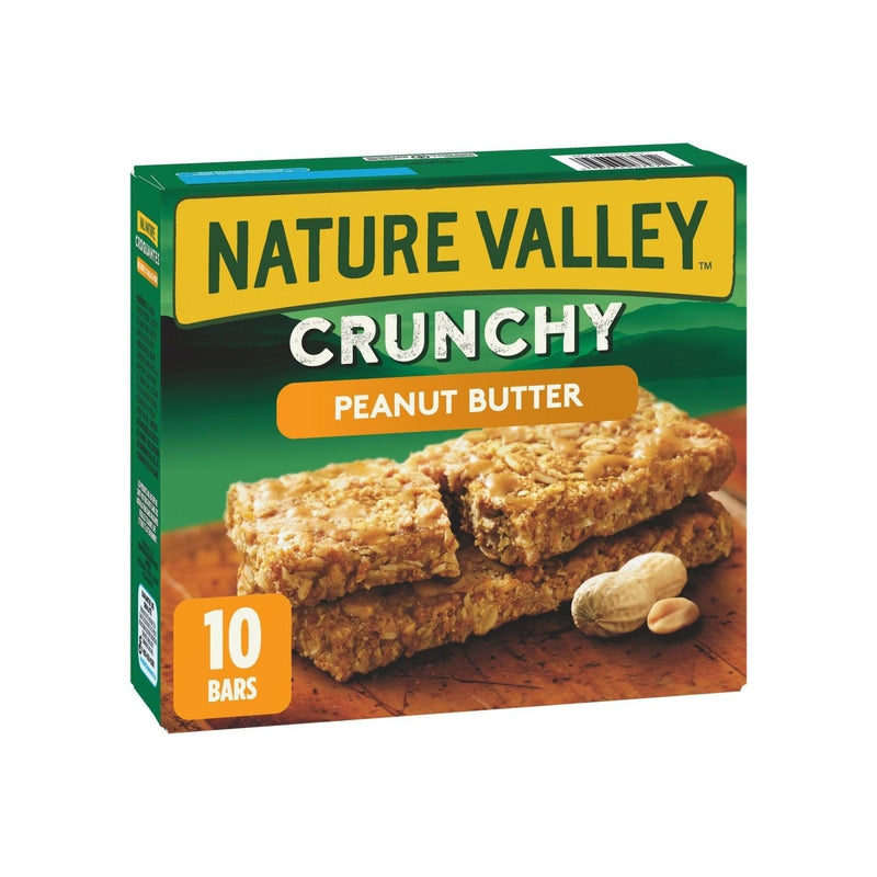 Nature Valley Crunchy Peanut Butter Granola Bars - 10 Bars - Miller & Bean Coffee Company