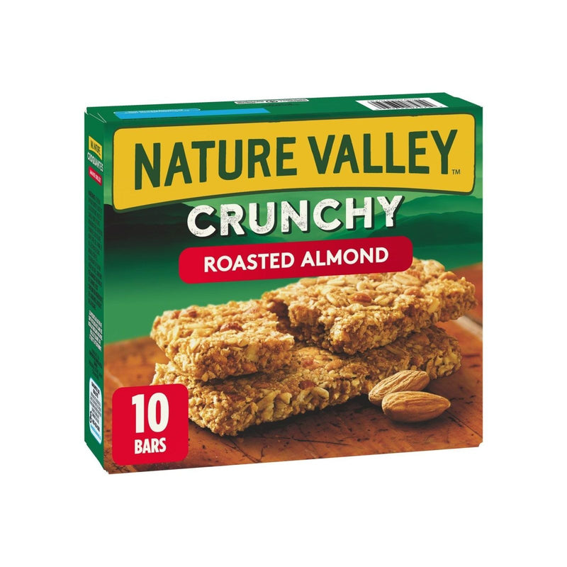 Nature Valley Crunchy Roasted Almond Granola Bars - 10 Bars - Miller & Bean Coffee Company