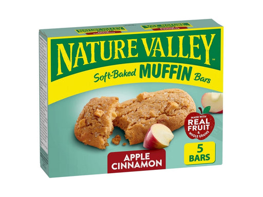 Nature Valley Soft Baked Muffin Bars Apple Cinnamon - 5 Bars - MB Grocery