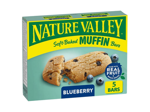 Nature Valley Soft Baked Muffin Bars Blueberry - 5 Bars - MB Grocery