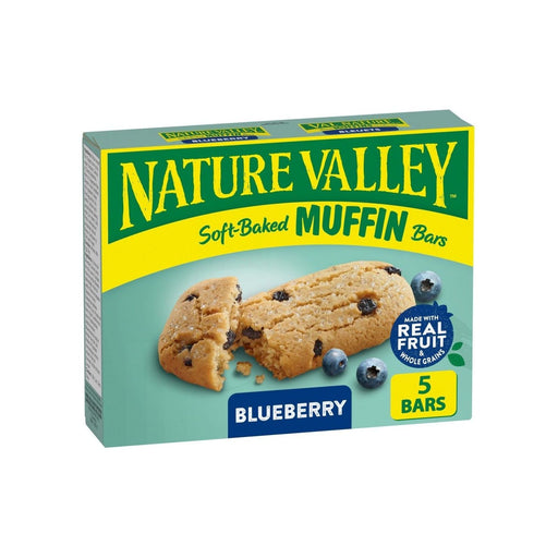 Nature Valley Soft Baked Muffin Bars Blueberry - 5 Bars - Miller & Bean Coffee Company