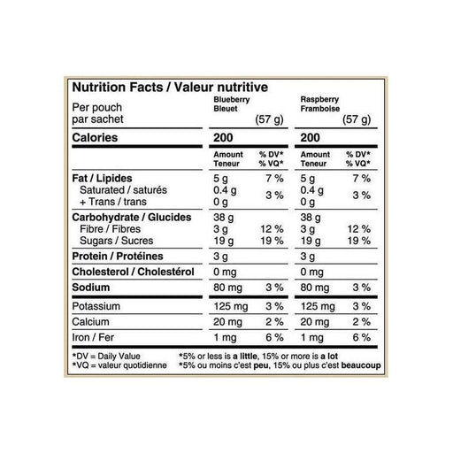 Nature's Bakery Whole Wheat Fig Bars Variety - 32 x 57g - Miller & Bean Coffee Company