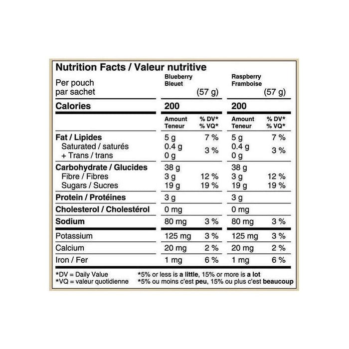 Nature's Bakery Whole Wheat Fig Bars Variety - 32 x 57g - Miller & Bean Coffee Company