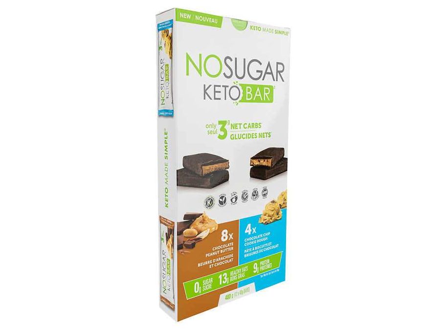 No Sugar Keto Cup Dark Chocolate Peanut Butter - 12 Cups - No Sugar Company  Inc.