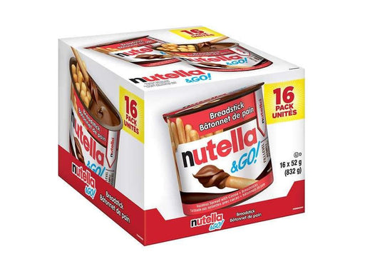 Nutella Pretzel and Breadstick Snacks - Assorted - 848g - 16 Count - MB Grocery