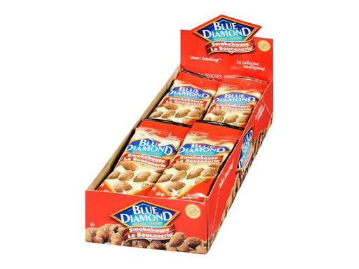 Nuts - Blue Diamond - Almond Smokehouse - Box of 18 Packs - MB Grocery