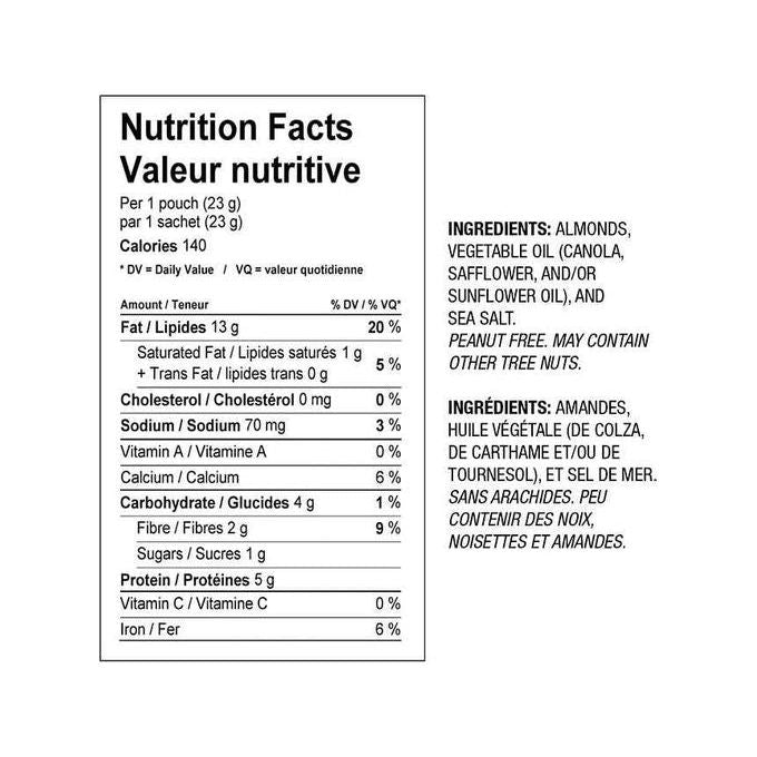 Nuts - Blue Diamond Roasted Salted Almonds - Box of 18 Packs - Miller & Bean Coffee Company