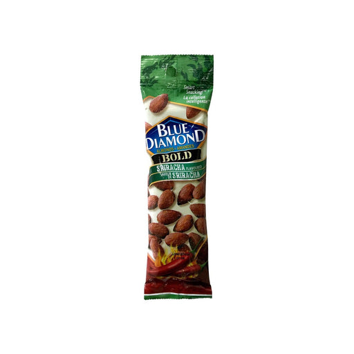 Nuts - Blue Diamond Sriracha Almonds - Box of 12 Packs - Miller & Bean Coffee Company