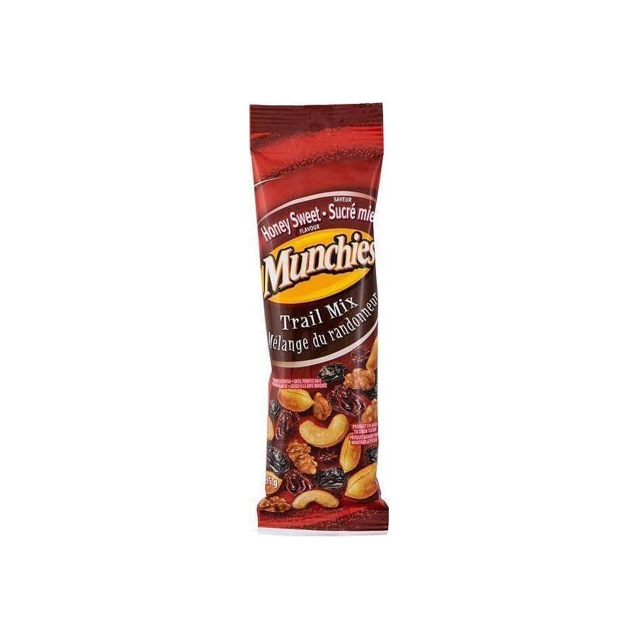 Nuts - Munchies - Honey Sweet Trail Mix - Box of 12 Packs - Miller