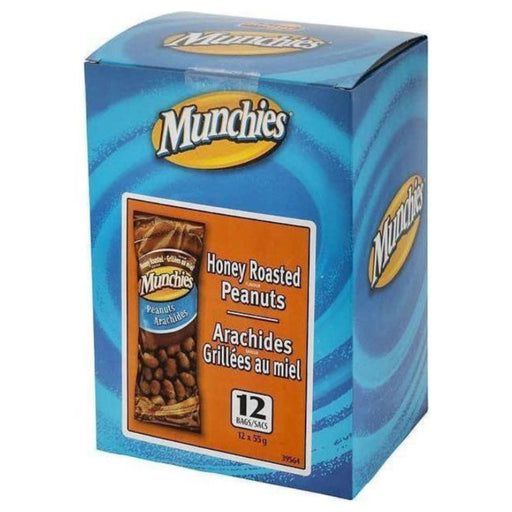 Nuts - Munchies - Peanuts - Honey Roasted - 12 x 55g - Miller & Bean Coffee Company