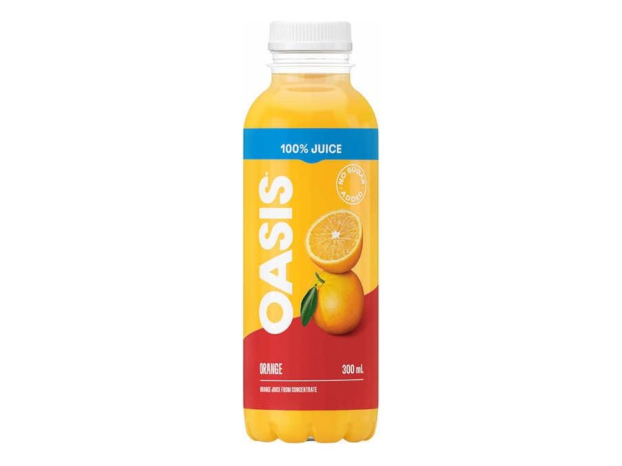 Oasis Orange Juice 24 x 300ml — Miller & Bean Coffee Company